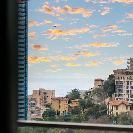 5mn Monaco - Vue - Parking - Piscine - Bb 아파트 보솔레이