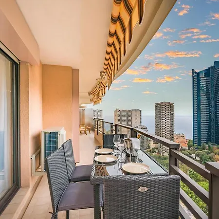 5mn Monaco - Vue - Parking - Piscine - Bb *