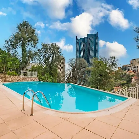 5mn Monaco - Vue - Parking - Piscine - Bb Apartment