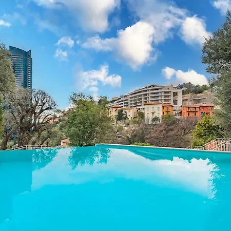 5mn Monaco - Vue - Parking - Piscine - Bb * Beausoleil